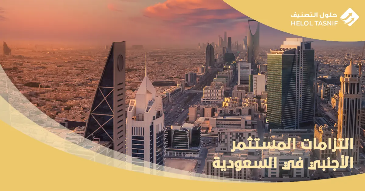 مجالات الاستثمار الاجنبي في السعودية
أنواع الاستثمار الأجنبي المباشر