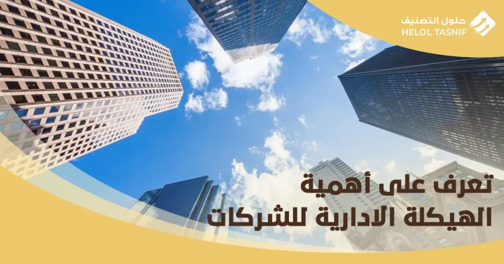 الهيكلة الادارية للشركات