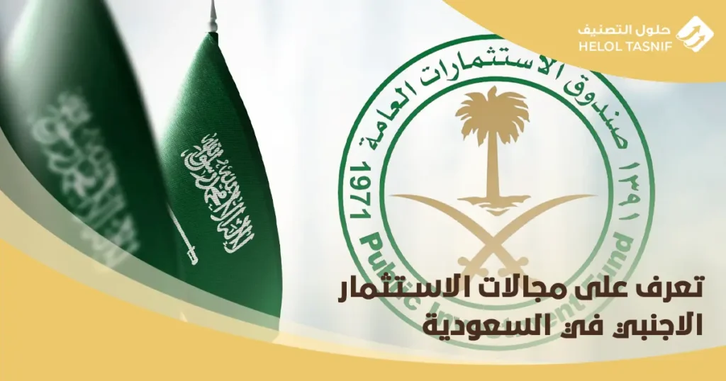 مجالات الاستثمار الاجنبي في السعودية أنواع الاستثمار الأجنبي المباشر