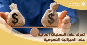 العمليات المالية على الميزانية العمومية