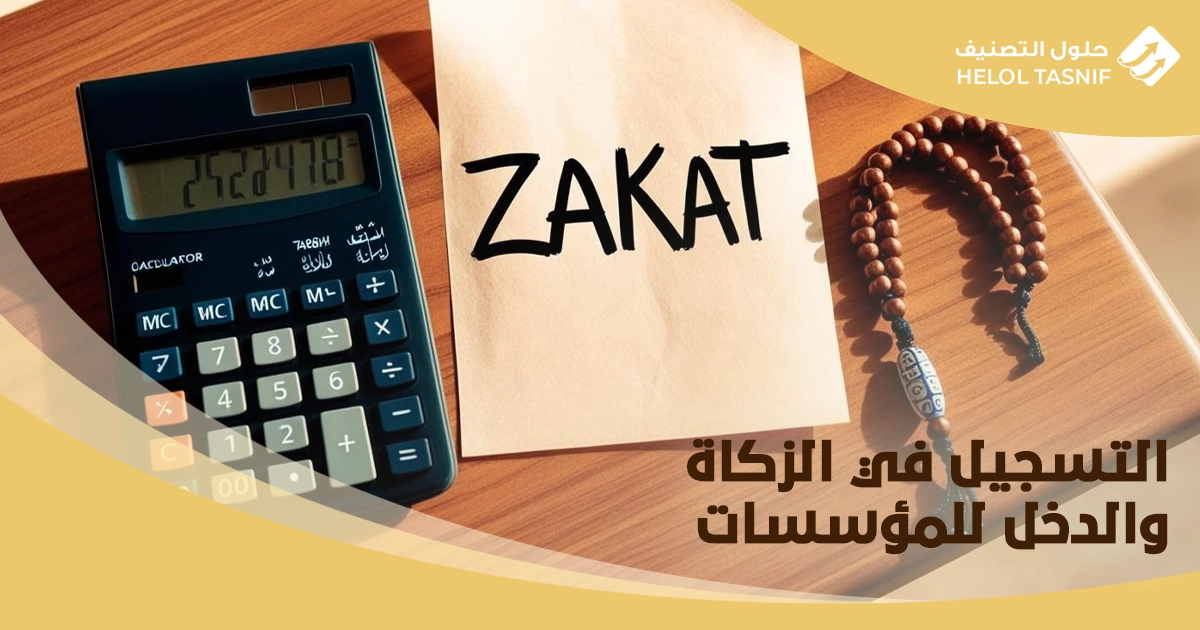 التسجيل في الزكاة والدخل للمؤسسات