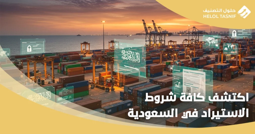 شروط الاستيراد