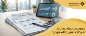 رسوم مراجعة حسابات شركات صغيرة السعودية
