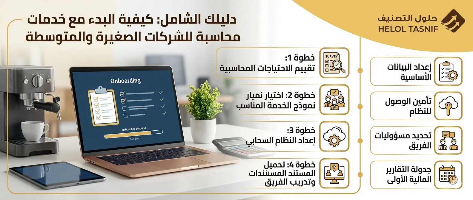 كيفية البدء مع خدمات محاسبة للشركات الصغيرة والمتوسطة؟