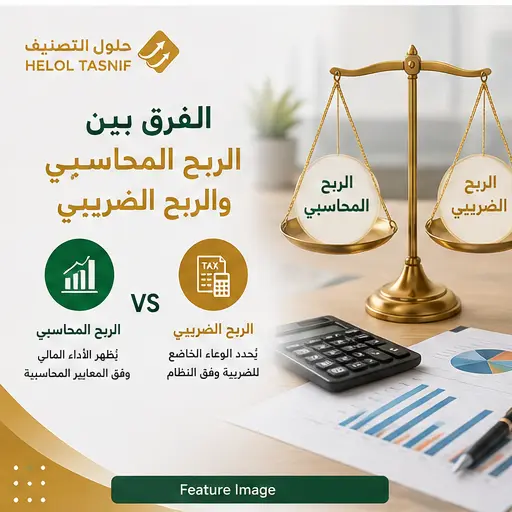 الفرق بين الربح المحاسبي والربح الضريبي