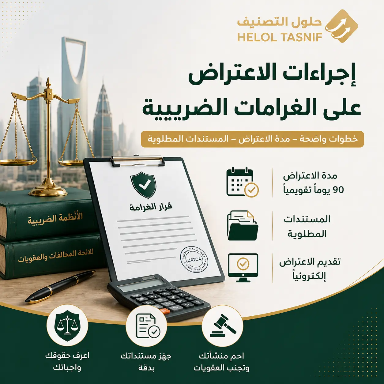 كيف يتم الاعتراض على الغرامة الضريبية؟