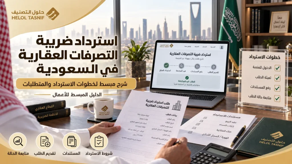 استرداد ضريبة التصرفات العقارية في السعودية