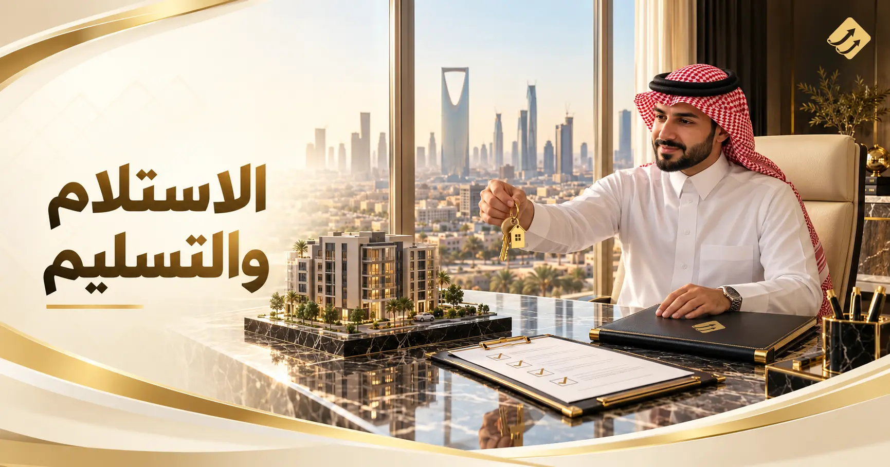 المرحلة التاسعة: الاستلام والتسليم في التطوير العقاري