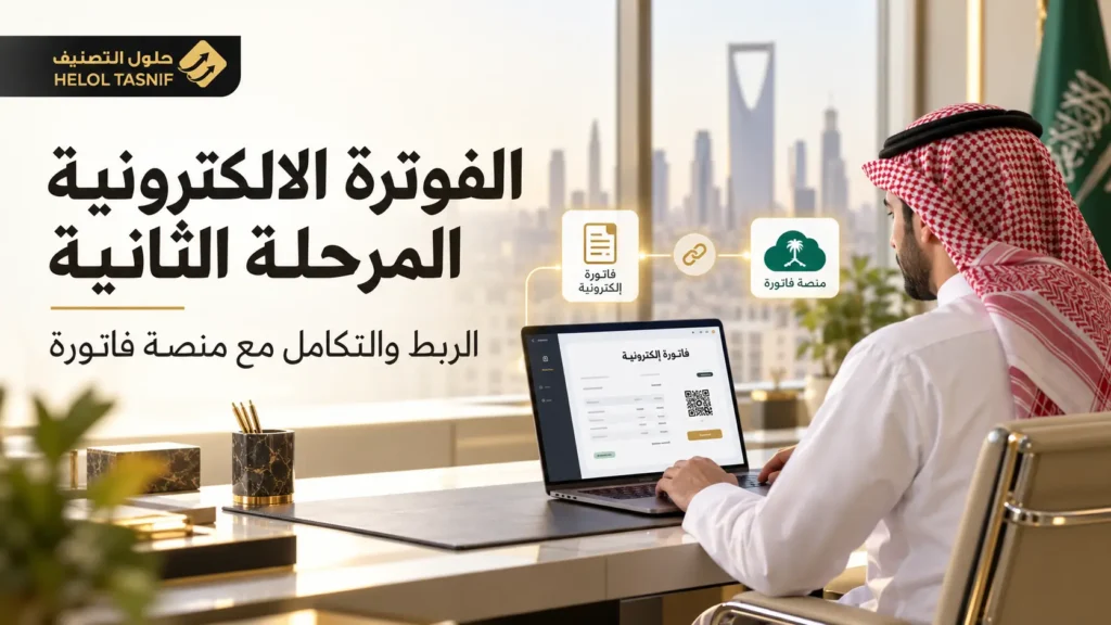 الفوترة الالكترونية المرحلة الثانية في السعودية