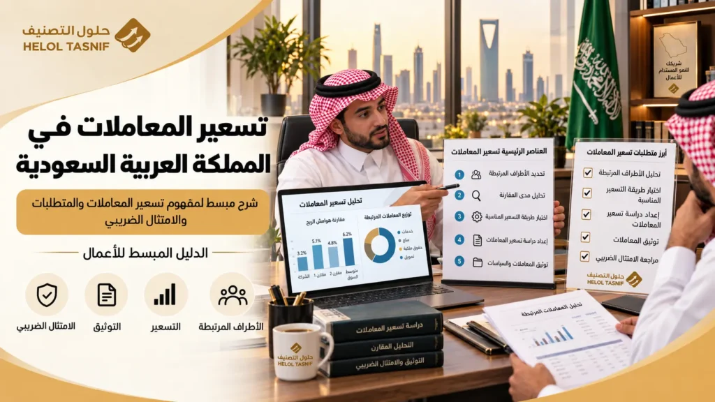 تسعير المعاملات في المملكة العربية السعودية