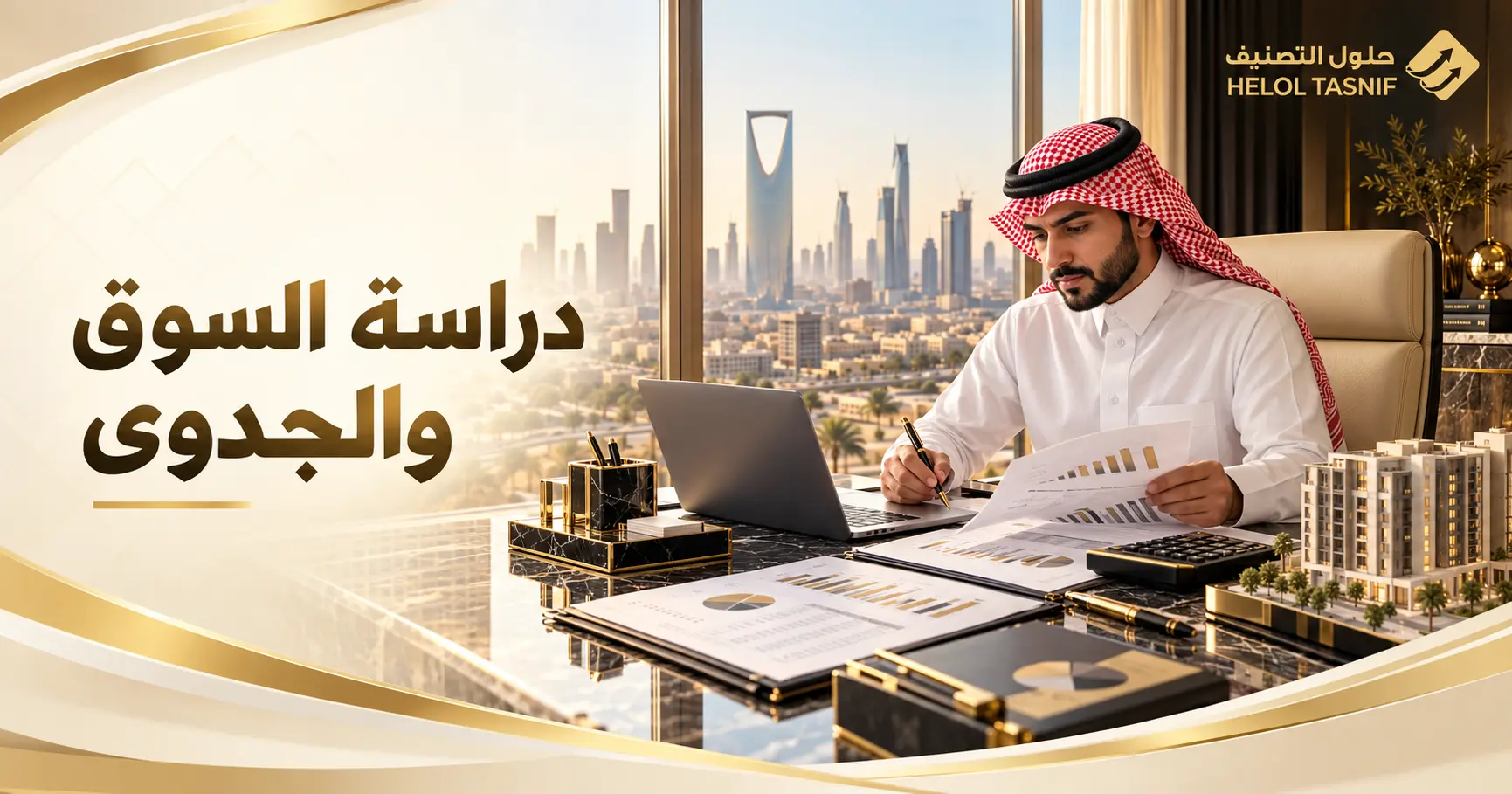 المرحلة الثانية: دراسة السوق والجدوى في التطوير العقاري